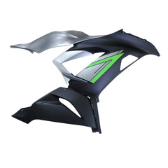 Silver Black Side Fairing For Kawasaki ZX-6R 2013-2018 - Image 1