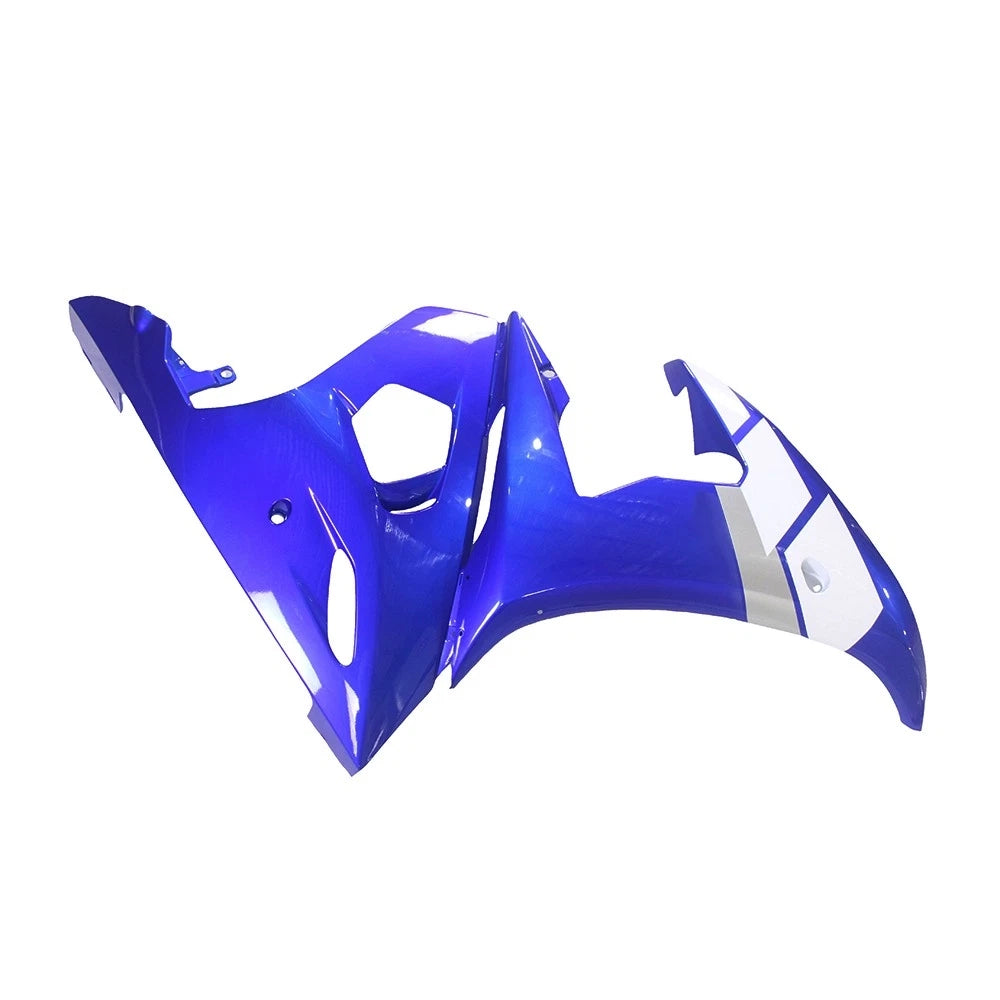 Dark Blue Side Fairing For Yamaha YZF-600 R6 2005 - Image 1
