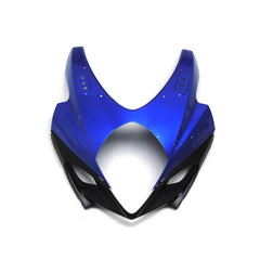 Blue White and Silver Front Fairing For Suzuki GSXR1000 K7 2007-2008