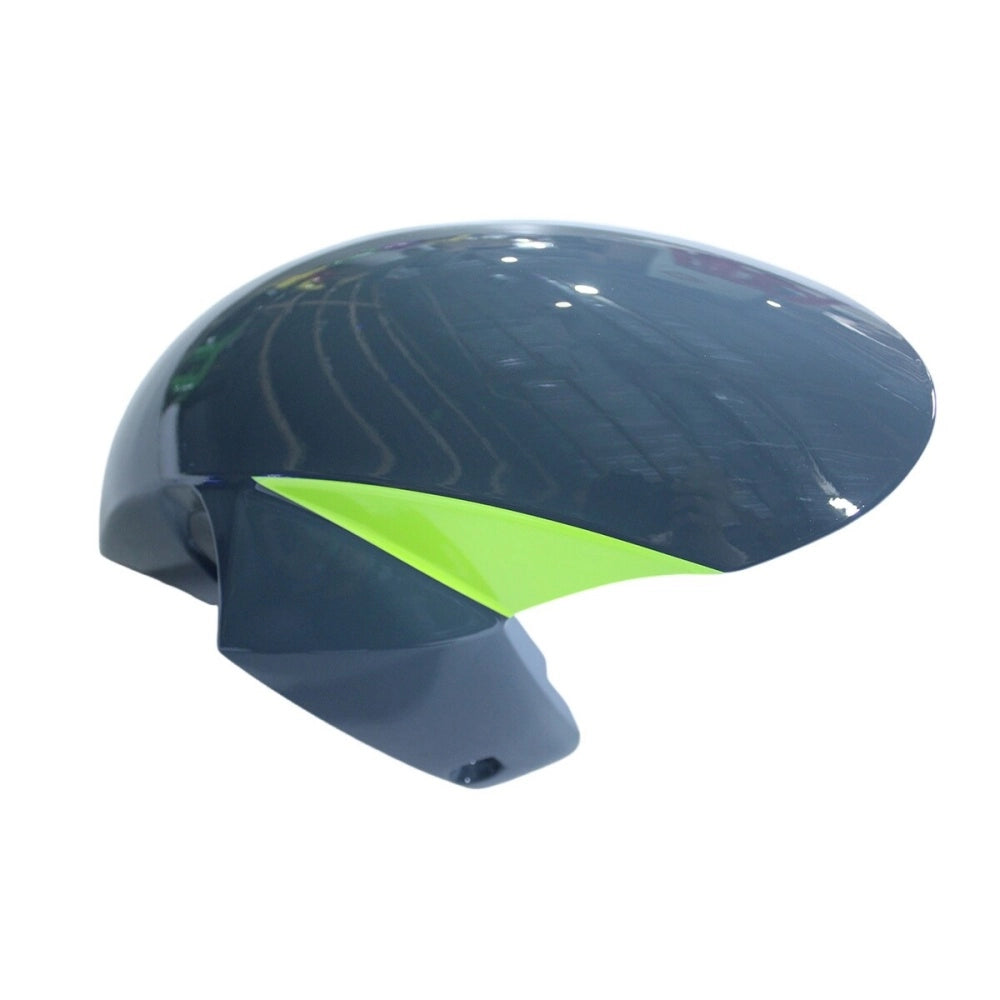 Gray Green Front Fender Side View For Suzuki GSXR1000 K17 2017-2019