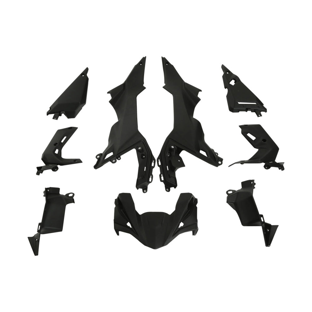 Black and White Fairing Accessories For Kawasaki Z650 2017-2019 - Image 2