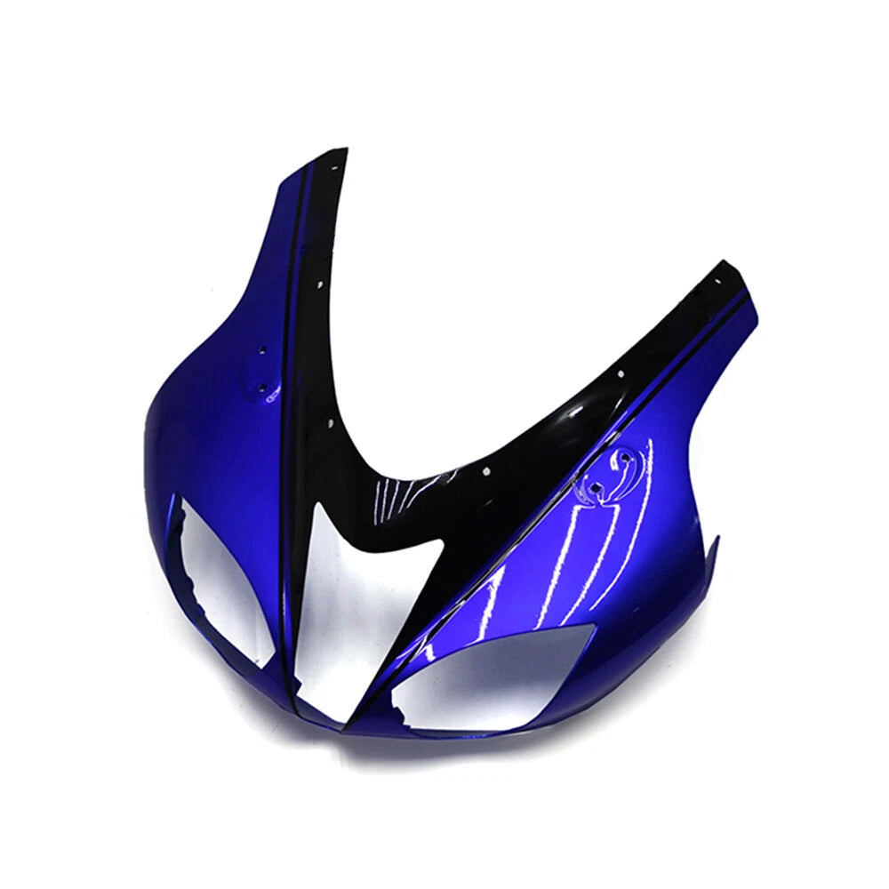 Blue Black Front Fairing For Kawasaki ZX-6R 2007-2008