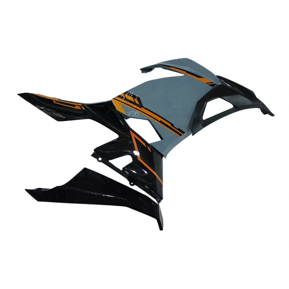 Gray Orange and Black Side Fairing For Kawasaki NINJA400/EX400 2018-2023 - Image 1