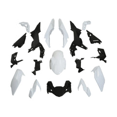 Black and White Fairing Kit For Kawasaki Z650 2017-2019
