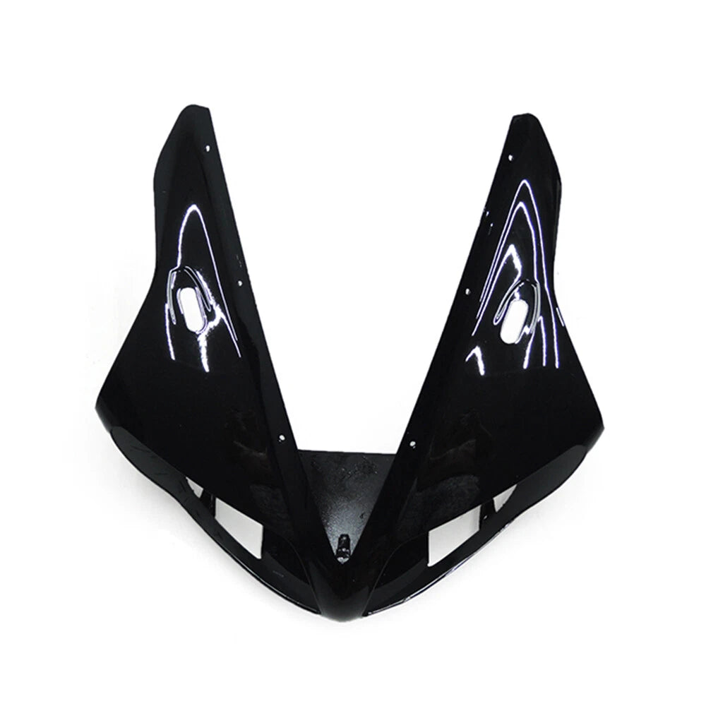 Black and White Nose Fairing For Yamaha YZF1000 R1 2002-2003