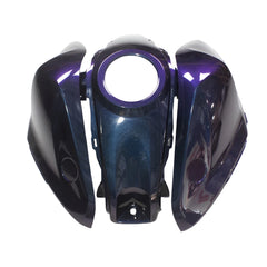 Black Purple Tank Cover For Yamaha R3/R25 2014-2018