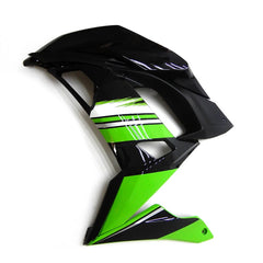 Black Green Side Fairing For Kawasaki ER6F/Ninja650R 2017-2019  - Image 1