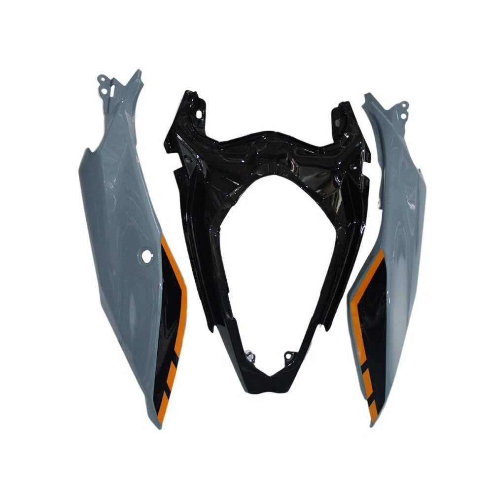 Gray Orange and Black Front Fairing Kit For Kawasaki NINJA400/EX400 2018-2023