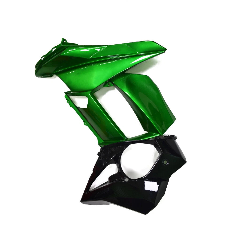 Green Black Side Fairing For Kawasaki Z1000SX 2010-2015 - Image 1