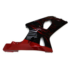 Black Flame Side Fairing For Suzuki GSXR1000 K1/K2 2000-2002  - Image 1