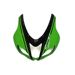 Black Green Front Fairing For Kawasaki ZX-6R 2007-2008