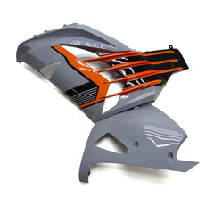 Silver and Green Fairing Kit For Kawasaki ZX-14R/ZZ-R1400 2012-2022
