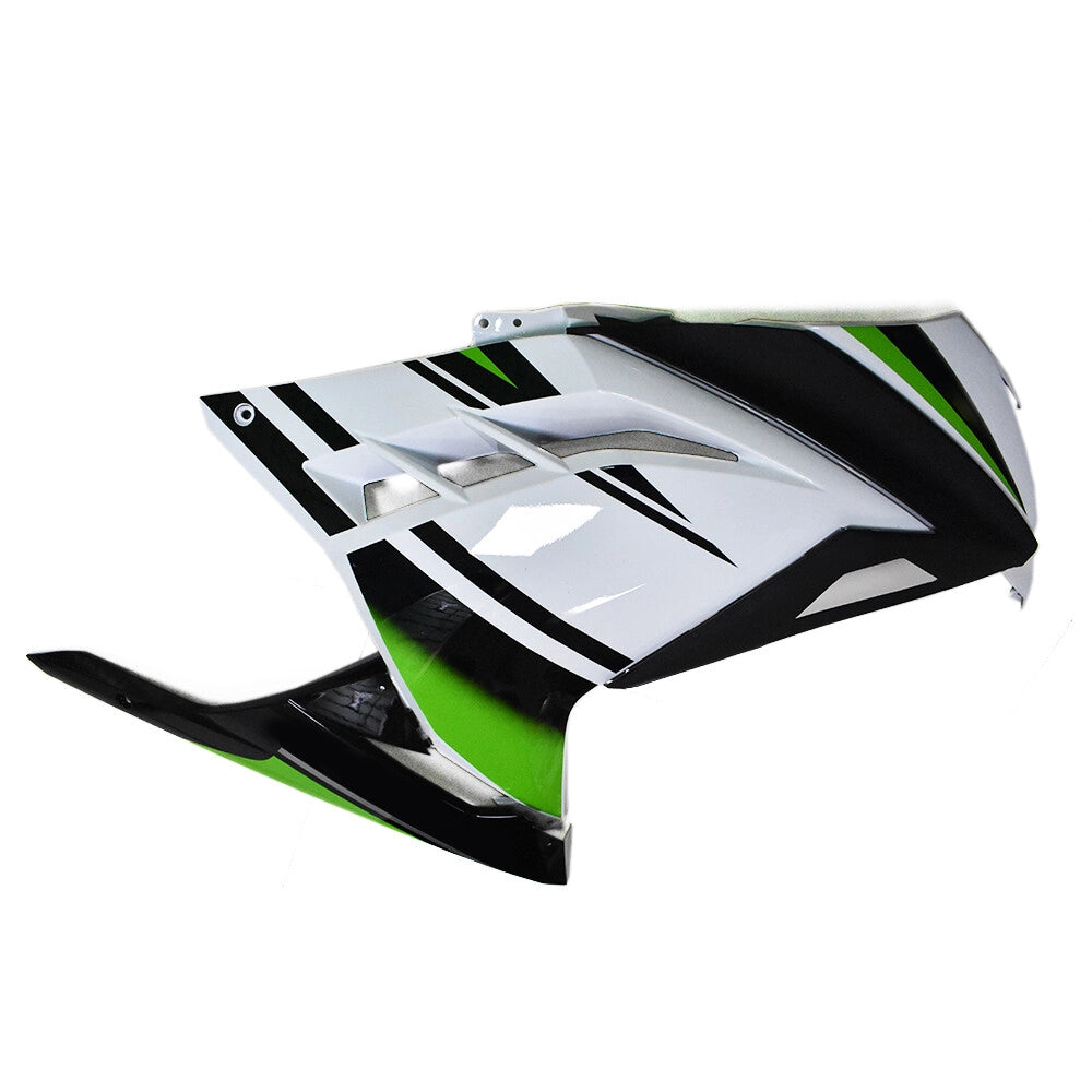 Black White and Green Side Fairing For Kawasaki NINJA300/EX300 2013-2017 - Image 2