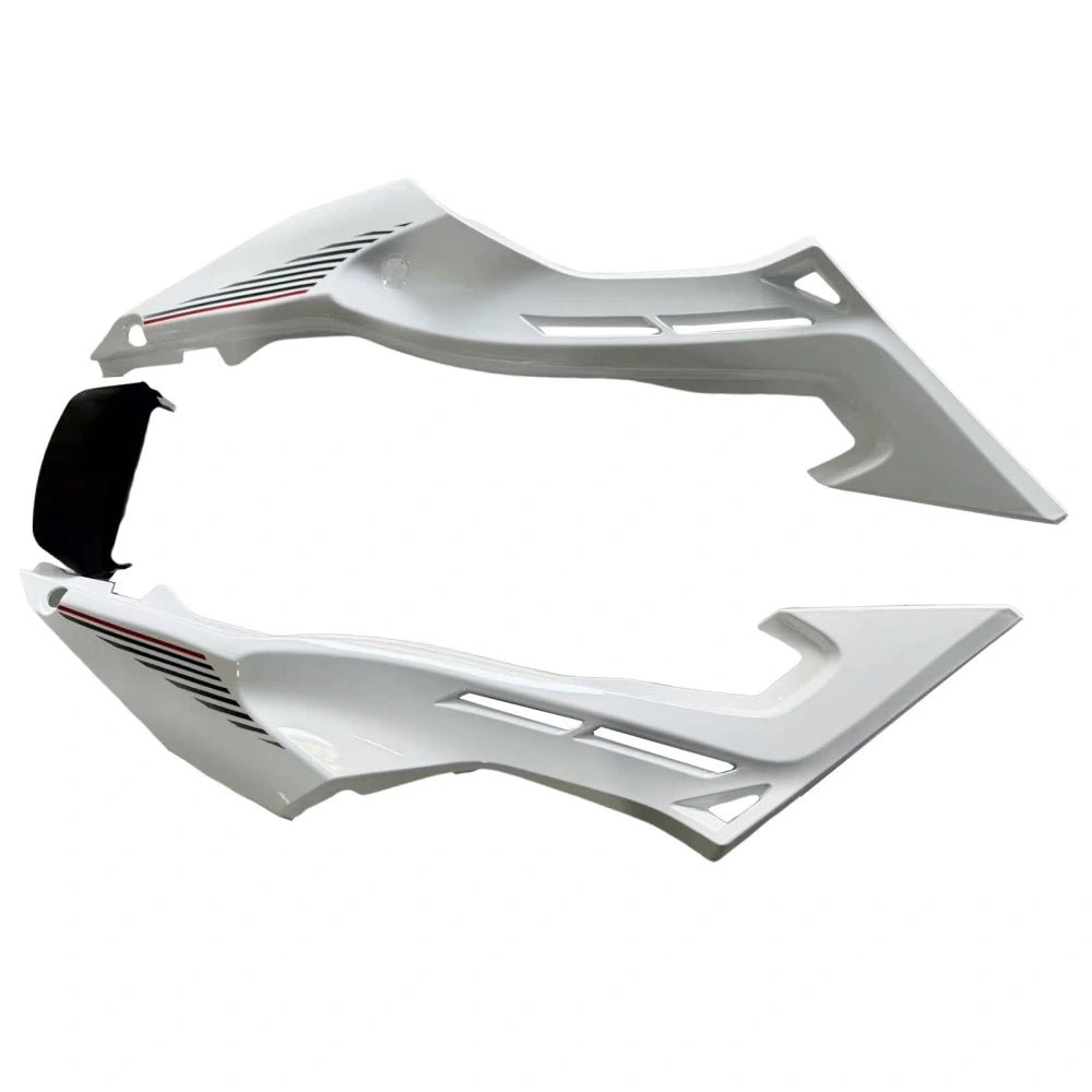 Black and White Side Panels For Honda CBR650F 2014-2016