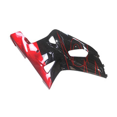 Red Black Fairing Kit For Suzuki GSXR600/GSXR750 2001-2003 