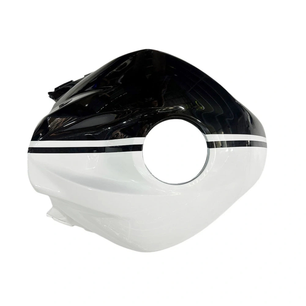 Black and White Tank Cover Fairing For Honda CBR600RR F5 2009-2012