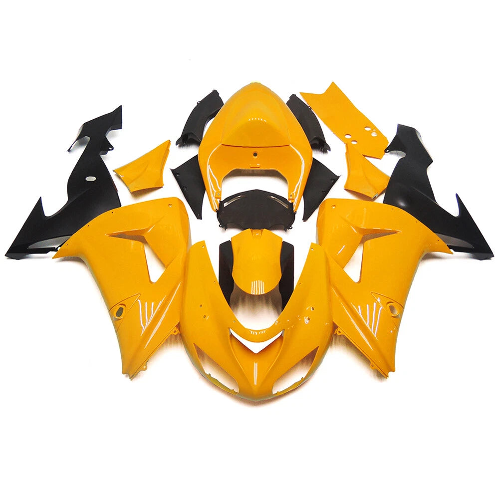 Yellow Fairing Kit For Kawasaki ZX-10R 2006-2007