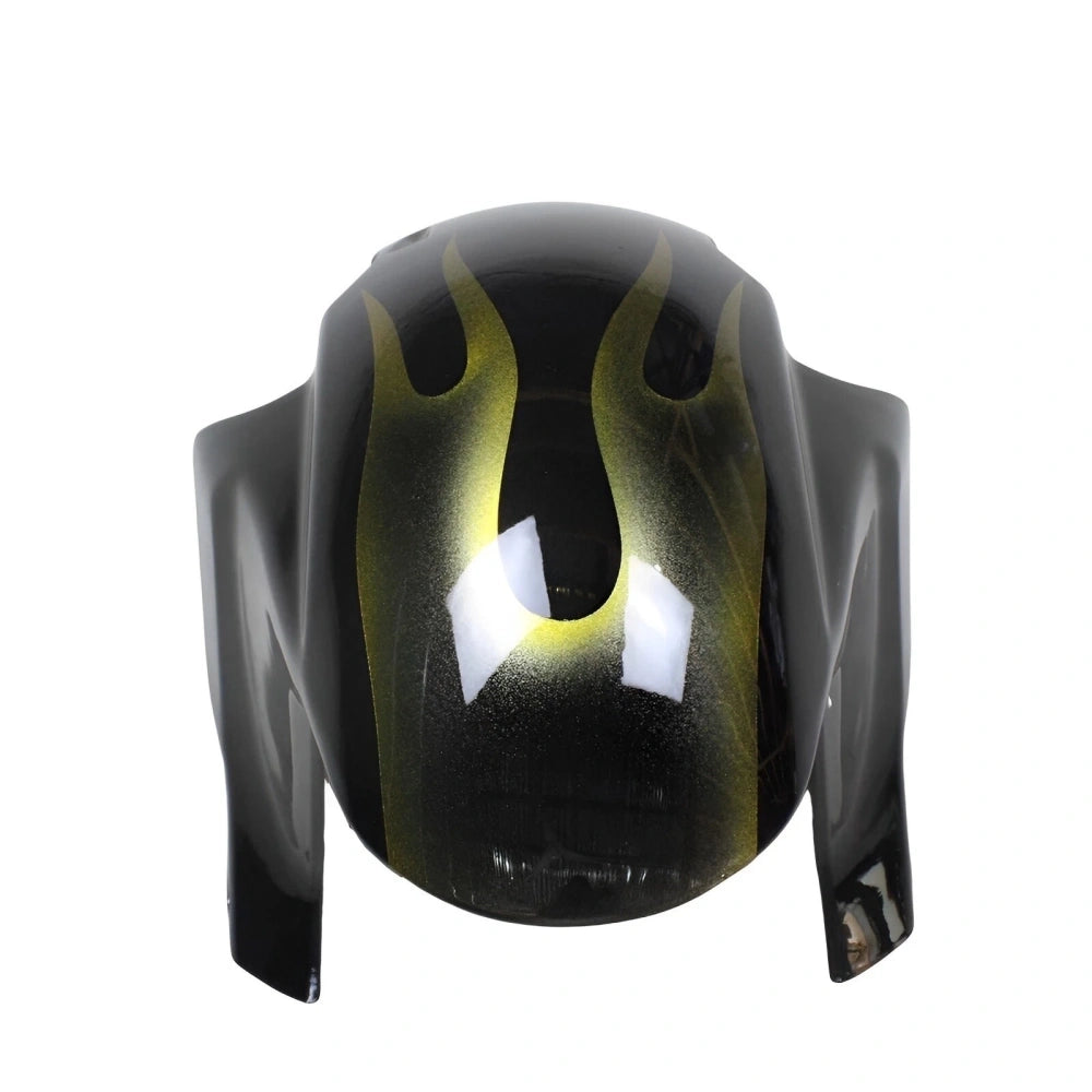 Black and Yellow Flame Front Fender For Honda CBR600RR F5 2005-2006