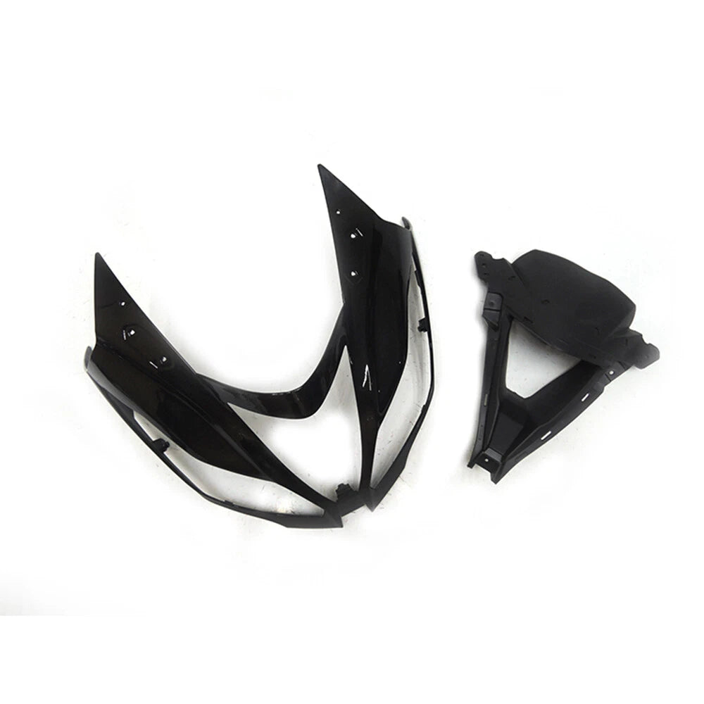 Black Front Fairing For Kawasaki ZX-6R 2013-2018