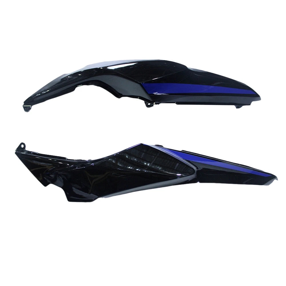 Silver Black Side Panels For Kawasaki ER6F/Ninja650R 2020-2022 