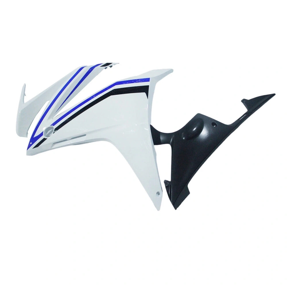 Blue and White Side Fairing For Honda CBR500R 2016-2018 - Image 1