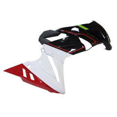 Black White and Green Side Fairing For Kawasaki ER6F/Ninja650R 2009-2011  - Image 2