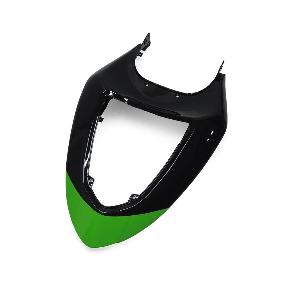 Green Black Tail Fairing For Kawasaki ZX-6R 2005-2006