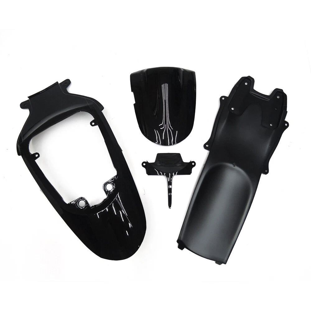 All Black Tail Fairing Kit For Suzuki GSXR600/GSXR750 K6 2006-2007