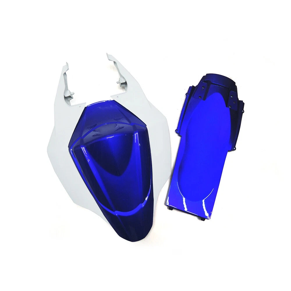 Blue and White Tail Fairing Kit For Suzuki GSXR1000 K7 2007-2008 - Image 2