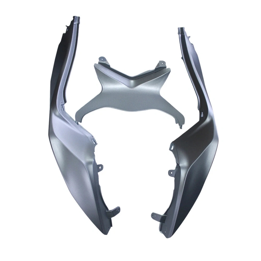 Silver Black Fairing Accessories For Kawasaki ZX-6R 2013-2018