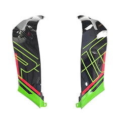 Black Green Side Panels For Kawasaki ZX-10R 2021-2022