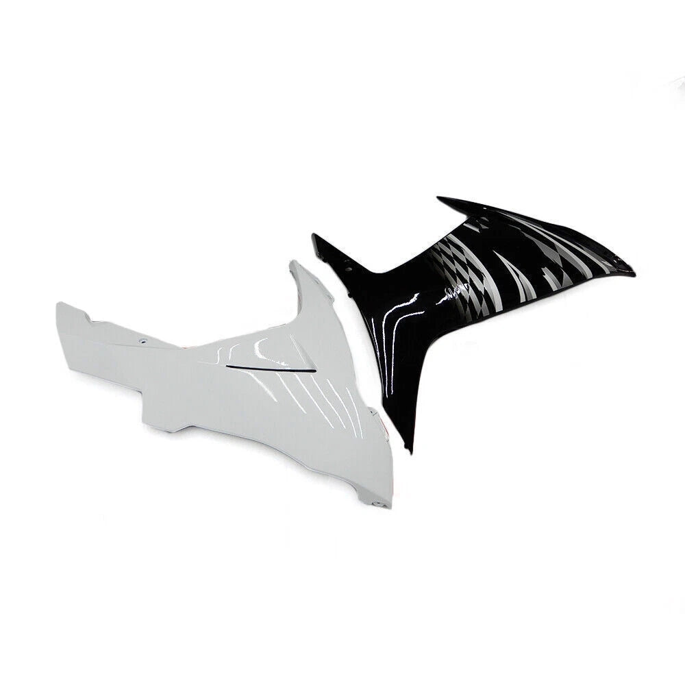 Black and White Fairing Kit For Suzuki GSXR600/GSXR750 2011-2019 