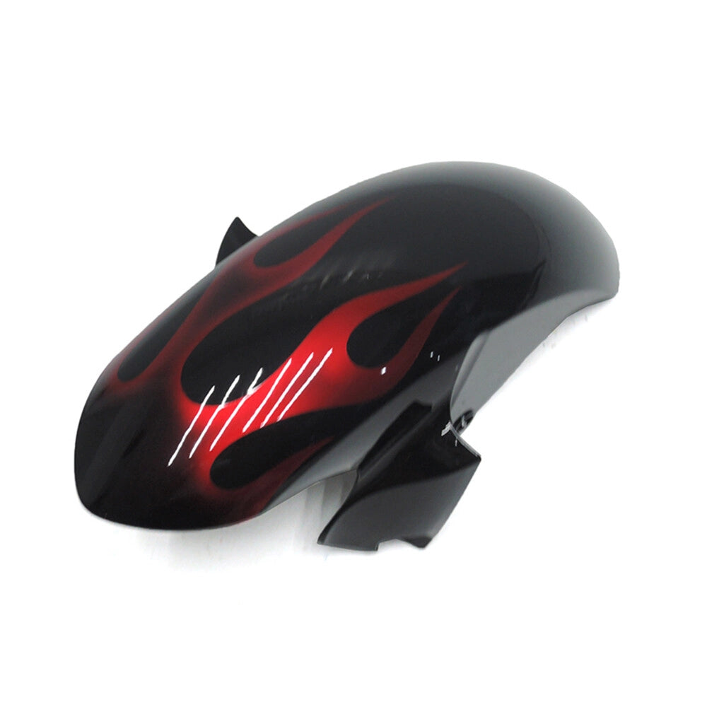 Black Flame Front Fender For Yamaha YZF-600 R6 2005