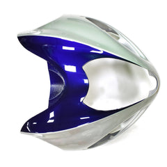 Silver Blue Nose Fairing For Suzuki GSXR1300 Hayabusa 1997-2007