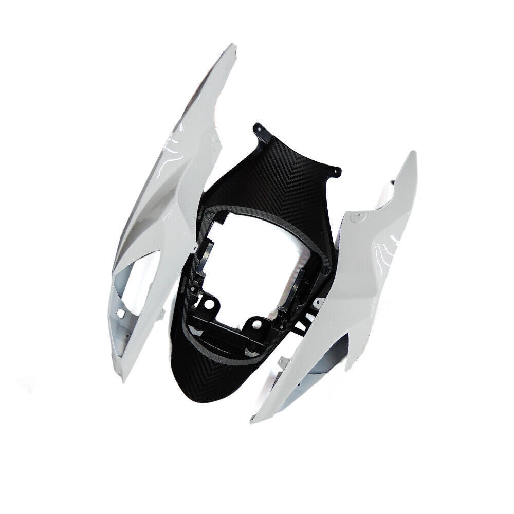 Black and White Fairing Kit For Suzuki GSXR600/GSXR750 2011-2019 