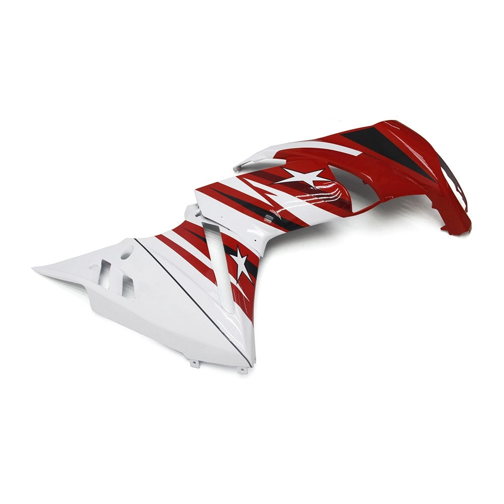Red White Side Fairing For Kawasaki ER6F/Ninja650R 2009-2011  - Image 2