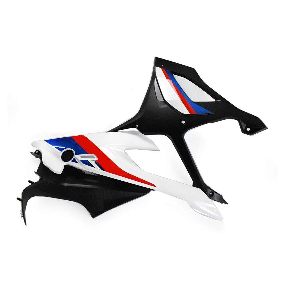 Black and White Blue Fairing Kit For BMW S1000RR 2019-2022