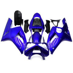 Dark Blue Fairing Kit For Kawasaki ZX-6R 2003-2004