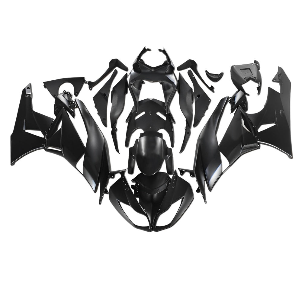Black Fairing Kit For Kawasaki ZX-6R 2009-2012