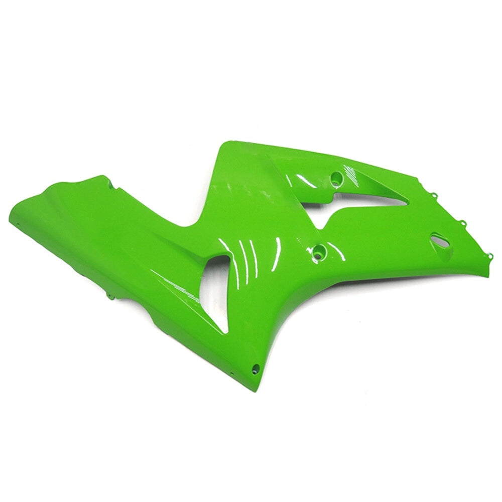 Green Side Fairing For Kawasaki ZX-6R 2003-2004