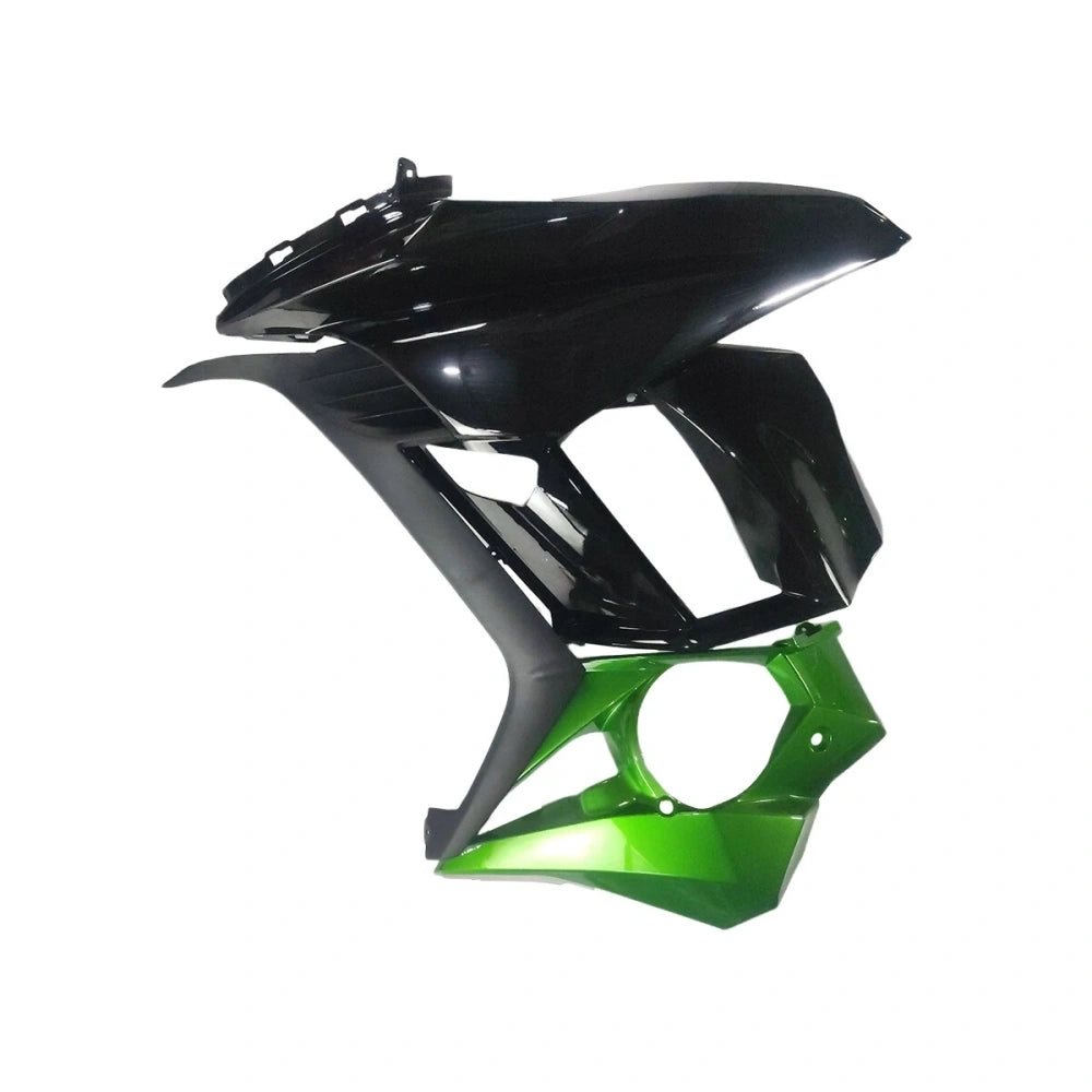 Black Green Side Fairing For Kawasaki Z1000SX 2010-2015 - Image 1