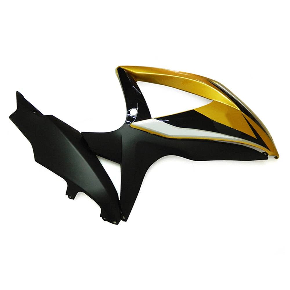 Gold and Black Fairing Kit For Suzuki GSXR600/GSXR750 2008-2010 