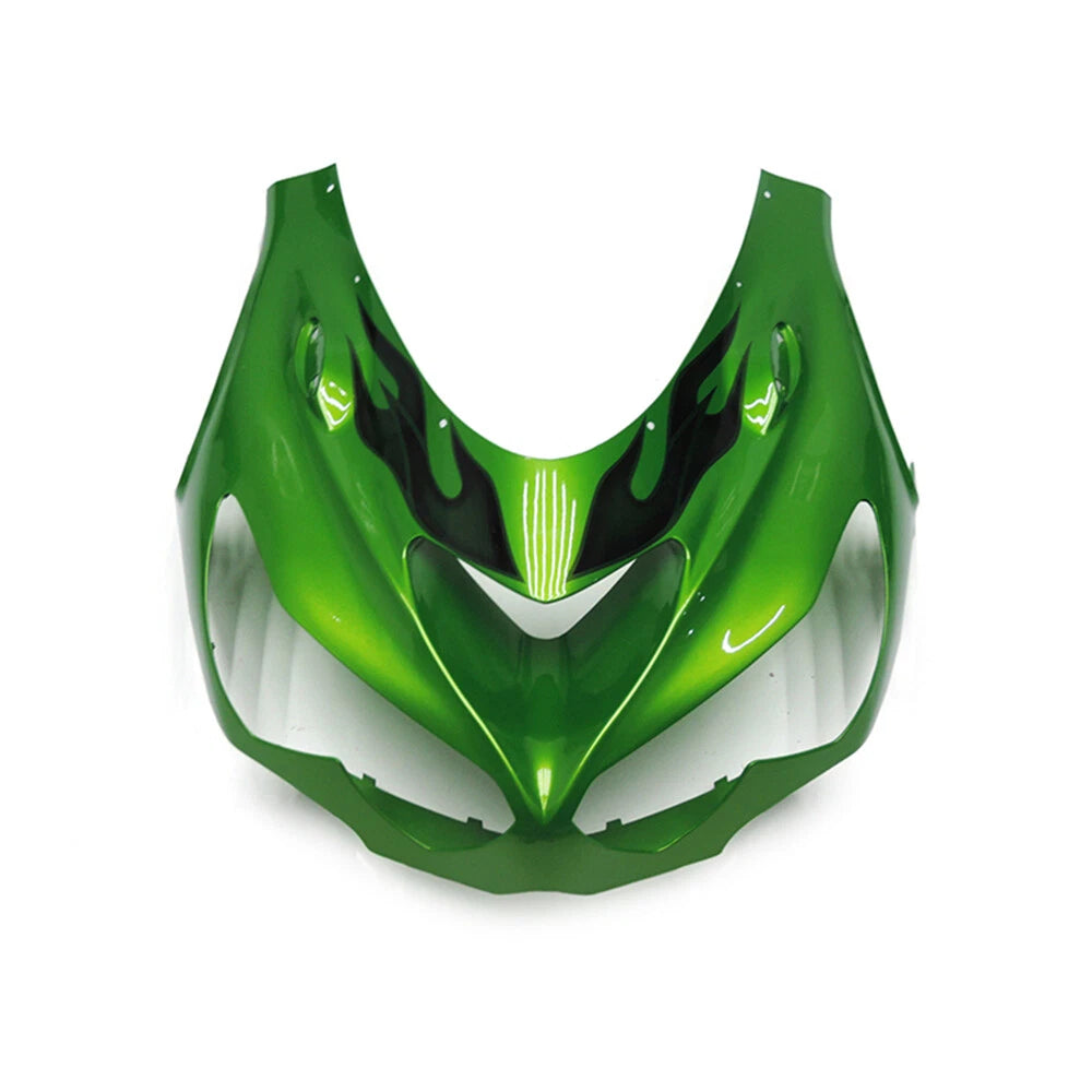 Silver and Green Fairing Kit For Kawasaki ZX-14R/ZZ-R1400 2012-2022