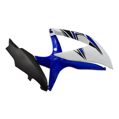Blue and White Fairing Kit For Suzuki GSXR600/GSXR750 2008-2010 