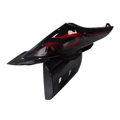 Black and Red Flame Fairing Accessories For Honda CBR1000RR 2006-2007