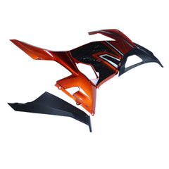 Black Orange Side Fairing For Kawasaki NINJA400/EX400 2018-2023 - Image 2