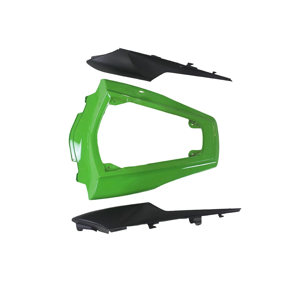 Black Green Tail Fairing Kit For Kawasaki ZX-10R 2011-2015