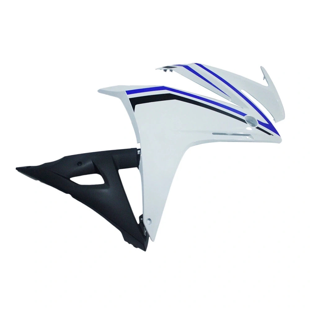 Blue and White Side Fairing For Honda CBR500R 2016-2018 - Image 2