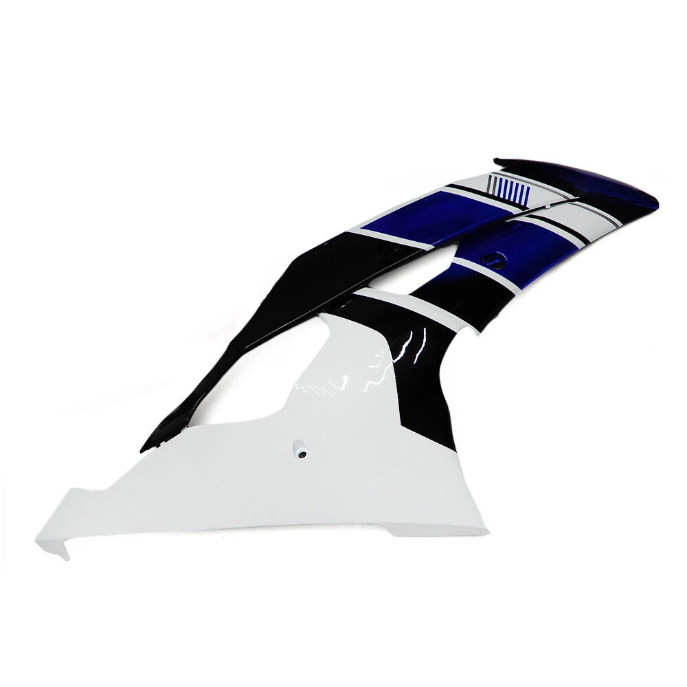 Blue and White Side Fairing For Yamaha YZF-600 R6 2008-2016 - Image 1