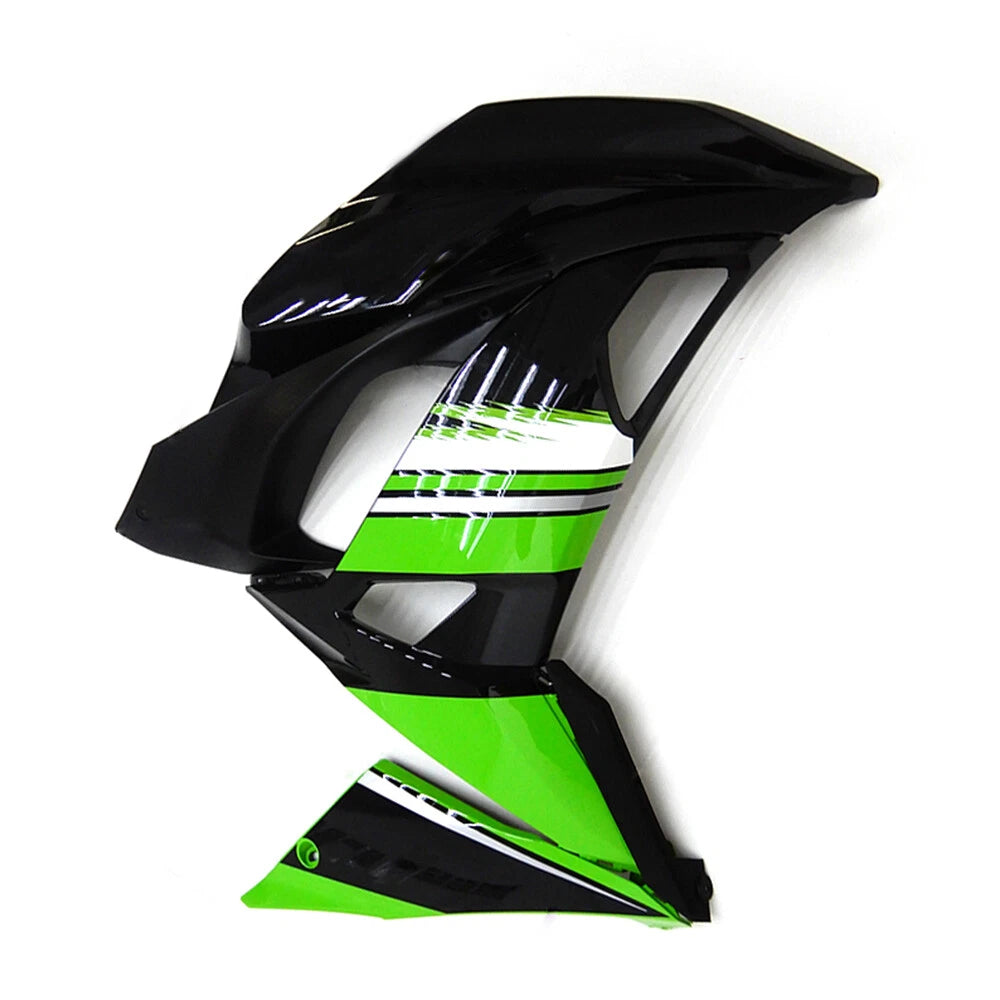 Black Green Side Fairing For Kawasaki ER6F/Ninja650R 2017-2019  - Image 2